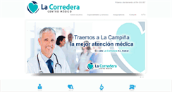 Desktop Screenshot of centromedicolacorredera.com